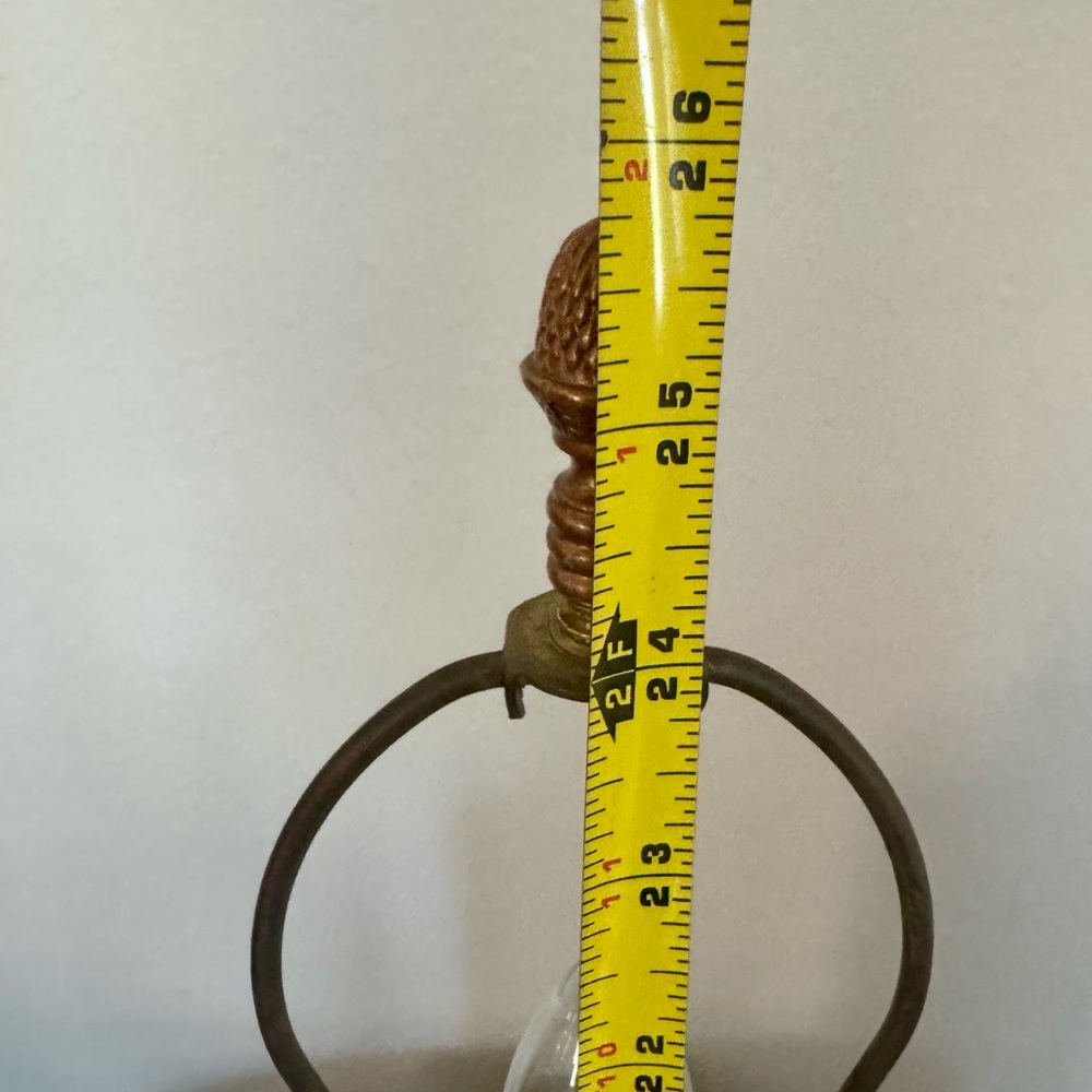 Vintage Hand Painted Porcelain Chinese Feng Cheng Table Lamp 26” - Picture 10 of 13
